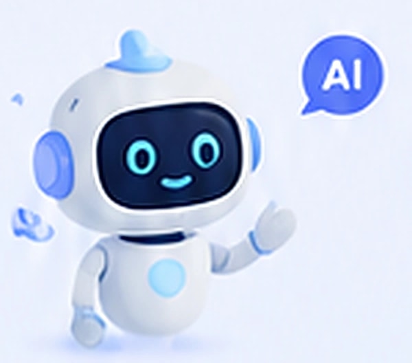 Friendly Toyflix assistant robot