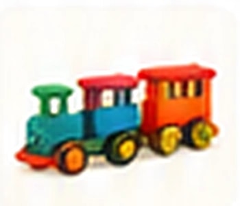 Wooden toy train